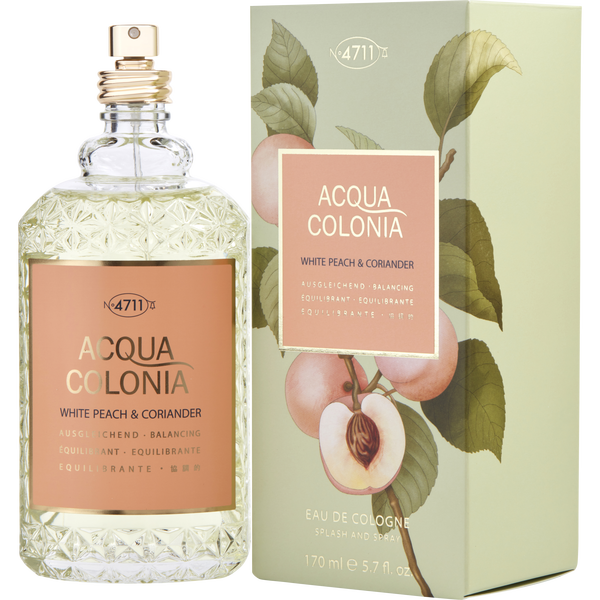 4711 Acqua Colonia White Peach & Coriander by 4711, Eau De Cologne Spray 5.7 oz, image 1 of 2