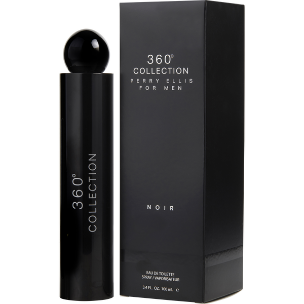 Perry Ellis 360 Collection Noir Eau De Toilette Spray 3.4 oz