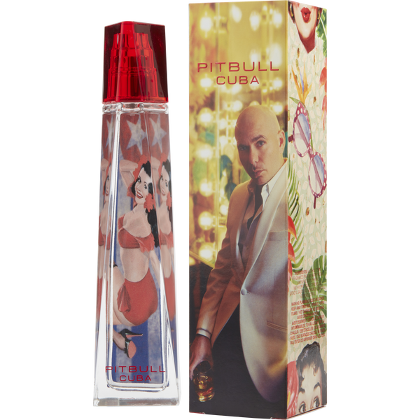 Pitbull Cuba Eau De Parfum Spray 3.4 oz