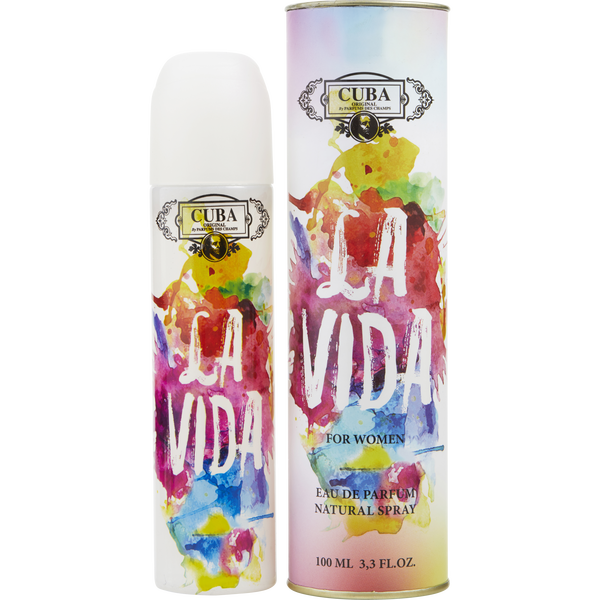 Cuba La Vida Eau De Parfum Spray 3.3 oz