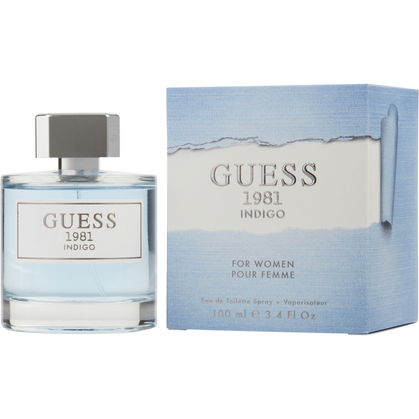 Guess 1981 Indigo Eau De Toilette Spray 3.4 oz