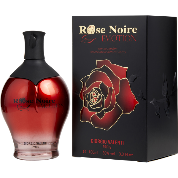 Rose Noire Emotion by Giorgio Valenti, Eau De Parfum Spray 3.3 oz, image 1 of 2