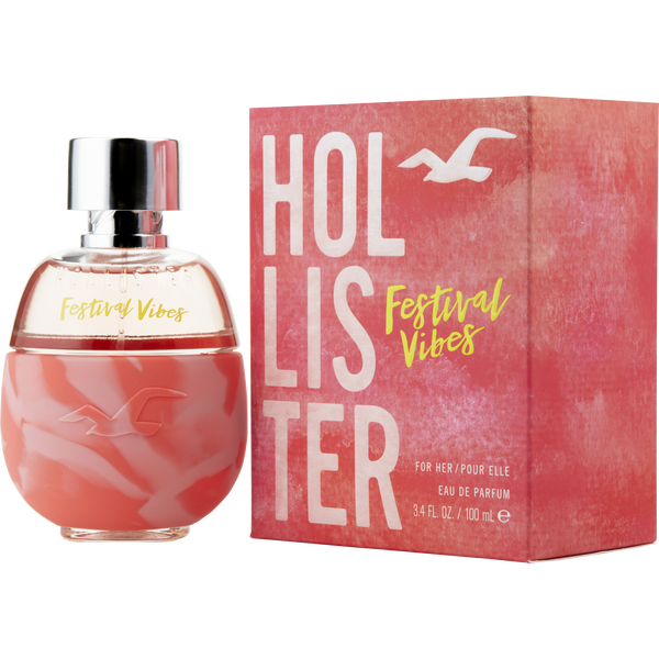 Hollister Festival Vibes by Hollister, Eau De Parfum Spray 3.4 oz, image 1 of 2