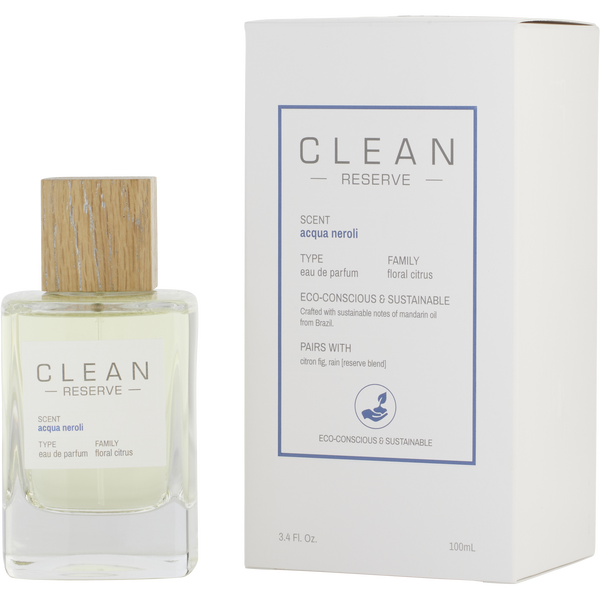 Clean Reserve Acqua Neroli by Clean, Eau De Parfum Spray 3.4 oz, image 1 of 2