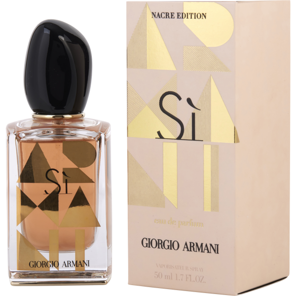 Armani Si Nacre by Giorgio Armani, Eau De Parfum Spray (Limited Edition) 1.7 oz, image 1 of 2