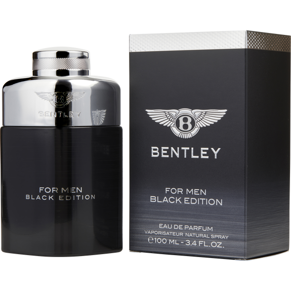Bentley For Men Eau De Parfum Spray 3.4 oz (Black Edition)