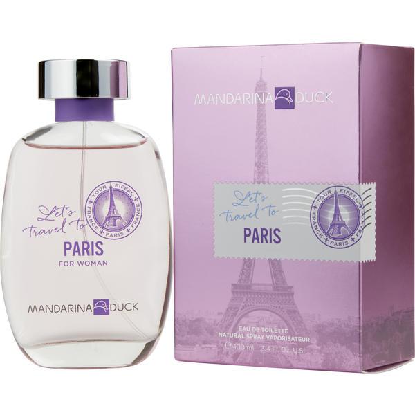 Mandarina Duck Let's Travel To Paris by Mandarina Duck, Eau De Toilette Spray 3.4 oz, image 1 of 2