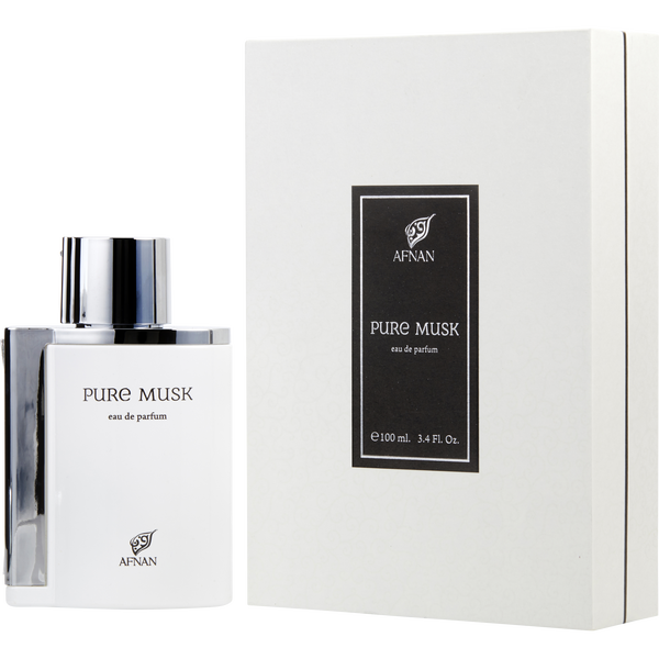 Afnan Pure Musk by Afnan Perfumes, Eau De Parfum Spray 3.4 oz, image 1 of 2