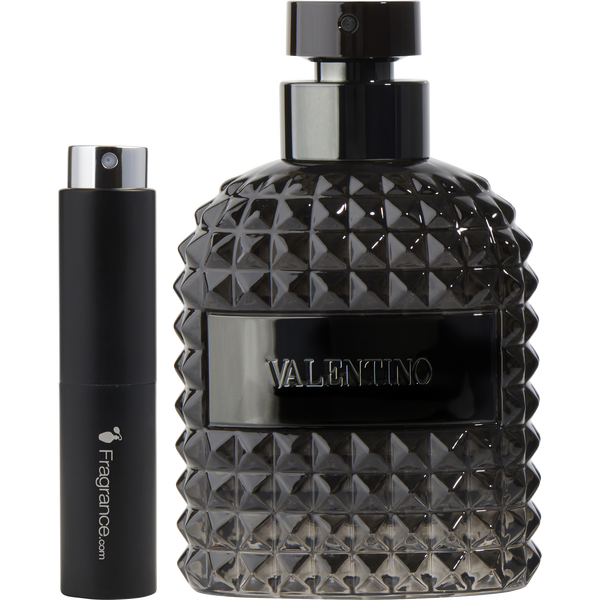 Valentino Uomo Intense by Valentino, Eau De Parfum Spray 0.27 oz Travel Spray