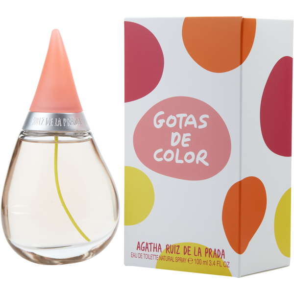 Agatha Ruiz De La Prada Gotas De Color by Agatha Ruiz De La Prada, Eau De Toilette Spray (New Packaging) 3.4 oz, image 1 of 2