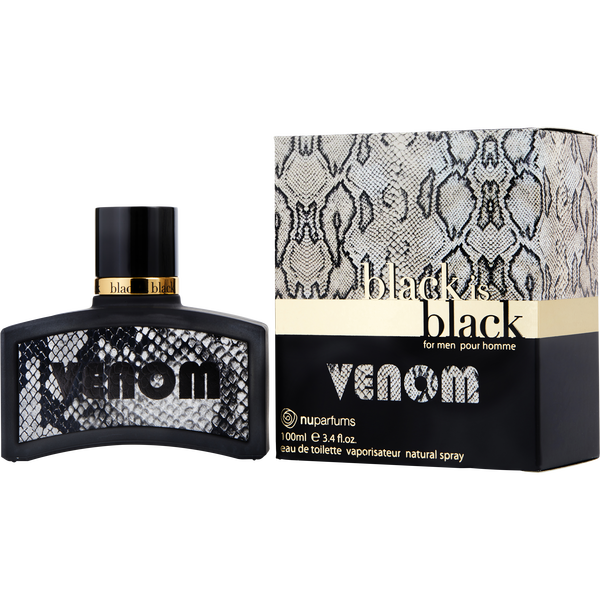 Black Is Black Venom Eau De Toilette Spray 3.4 oz