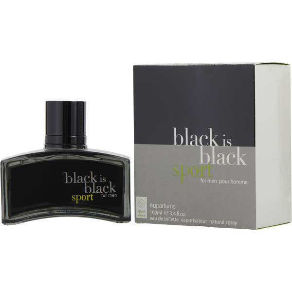 Black Is Black Sport by Nuparfums, Eau De Toilette Spray 3.4 oz, image 1 of 2