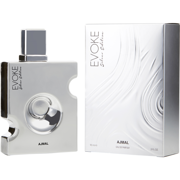 Ajmal Evoke Silver Eau De Parfum Spray 3 oz