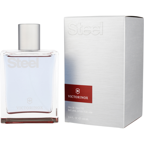 Swiss Army Steel by Victorinox, Eau De Toilette Spray 3.4 oz, image 1 of 2