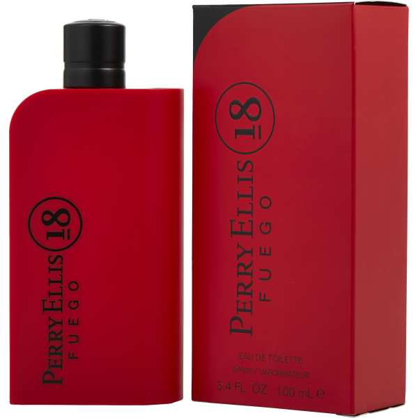 Perry Ellis 18 Fuego by Perry Ellis, Eau De Toilette Spray 3.4 oz, image 1 of 2