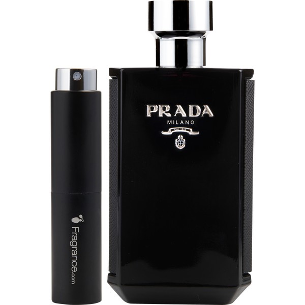 Prada L'Homme Intense by Prada, Eau De Parfum Spray 0.27 oz Travel Spray