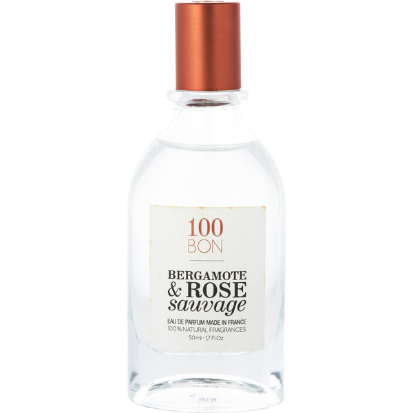 100bon Bergamote & Rose Sauvage by 100bon, Eau De Parfum Refillable Spray 1.7 oz Tester