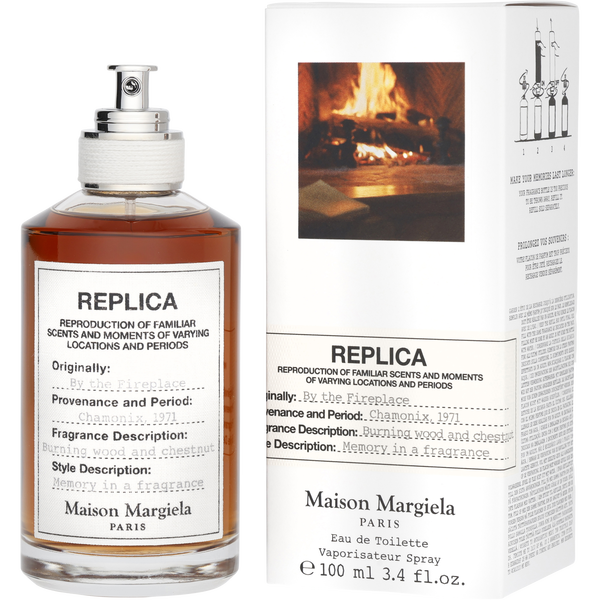Replica By The Fireplace by Maison Margiela, Eau De Toilette Refillable Spray 3.4 oz, image 1 of 2