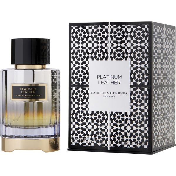 Carolina Herrera Platinum Leather by Carolina Herrera, Eau De Parfum Spray 3.4 oz, image 1 of 2