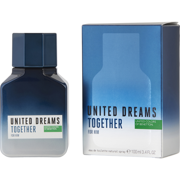 Benetton United Dreams Together by Benetton, Eau De Toilette Spray 3.4 oz, image 1 of 2