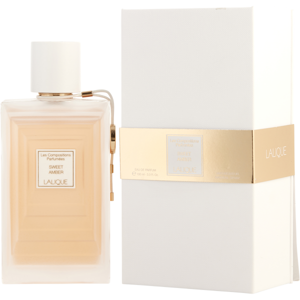 Lalique Les Compositions Parfumees Sweet Amber by Lalique, Eau De Parfum Spray 3.3 oz, image 1 of 2