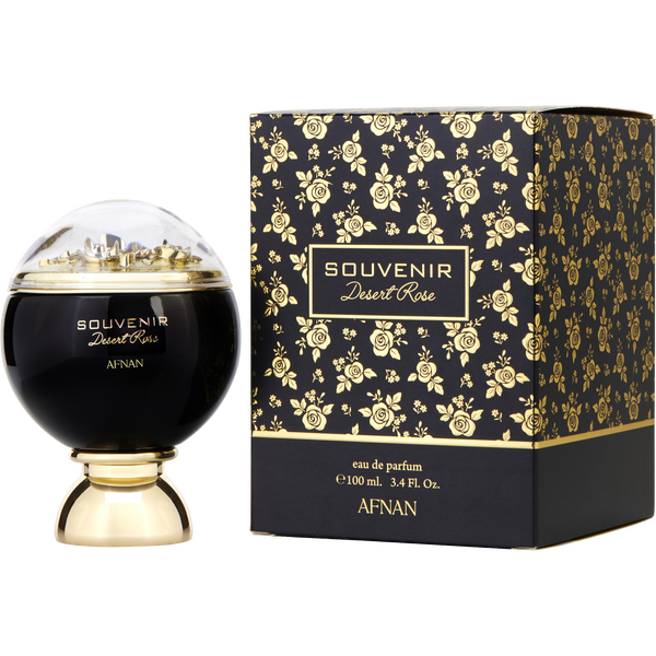Afnan Souvenir Desert Rose by Afnan Perfumes, Eau De Parfum Spray 3.4 oz, image 1 of 2