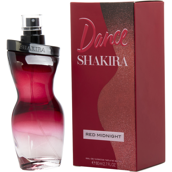 Shakira Dance Red Midnight Eau De Toilette Spray 2.7 oz