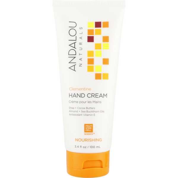 Andalou Naturals by Andalou Naturals, Clementine Hand Cream 100ml/3.4oz
