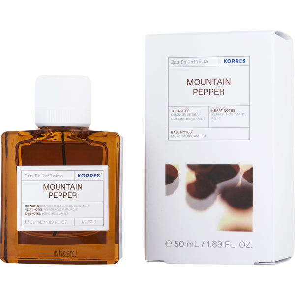 Korres Mountain Pepper Eau De Toilette Spray 1.7 oz