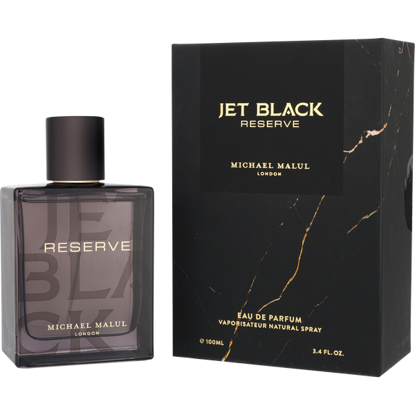 Michael Malul Jet Black Reserve Eau De Parfum Spray 3.4 oz