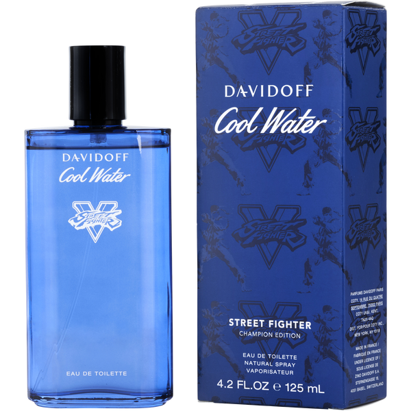 Cool Water Summer Eau De Toilette Spray 4.2 oz (Street Fighter Champion Edition 2021)