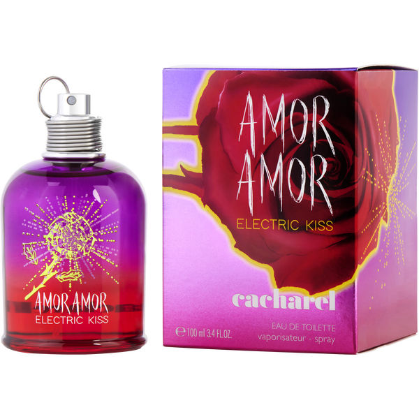 Amor Amor Electric Kiss by Cacharel, Eau De Toilette Spray 3.4 oz, image 1 of 2
