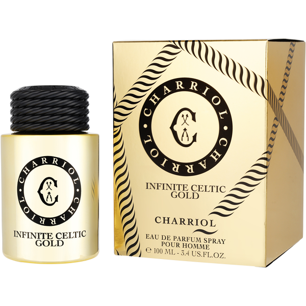 Charriol Infinite Celtic Gold Eau De Parfum Spray 3.4 oz