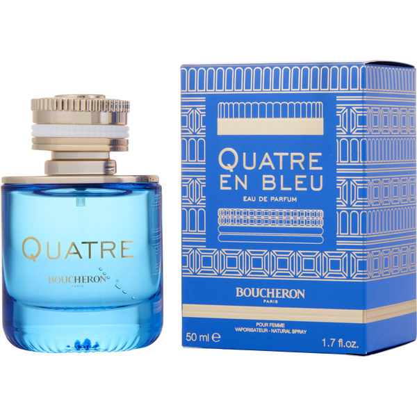 Boucheron Quatre En Bleu by Boucheron, Eau De Parfum Spray 1.7 oz, image 1 of 2