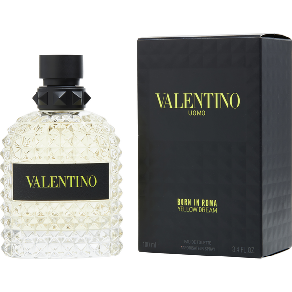 Valentino Uomo Born In Roma Yellow Dream by Valentino, Eau De Toilette Spray 3.4 oz, image 1 of 2