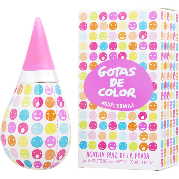 Agatha Ruiz De La Prada Gotas De Color Supersmile by Agatha Ruiz De La Prada, Eau De Toilette Spray 3.4 oz, image 1 of 2