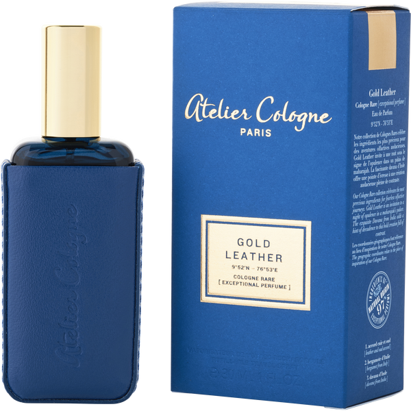 Atelier Cologne Gold Leather by Atelier Cologne, Eau De Parfum Refillable Spray 1 oz, image 1 of 2
