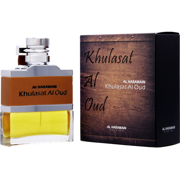 Al Haramain Khulasat Al Oud by Al Haramain, Eau De Parfum Spray 3.4 oz, image 1 of 2