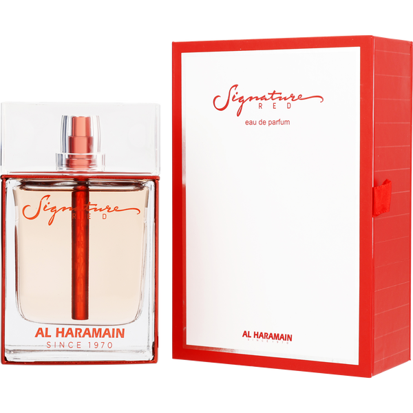 Al Haramain Signature Red by Al Haramain, Eau De Parfum Spray 3.4 oz, image 1 of 2