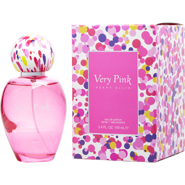 Perry Ellis Very Pink by Perry Ellis, Eau De Parfum Spray 3.4 oz, image 1 of 2
