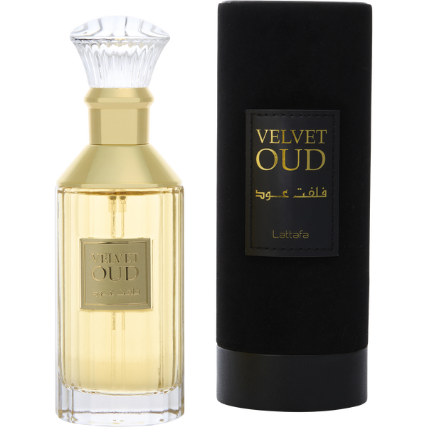 Lattafa Velvet Oud by Lattafa, Eau De Parfum Spray 3.4 oz, image 1 of 2