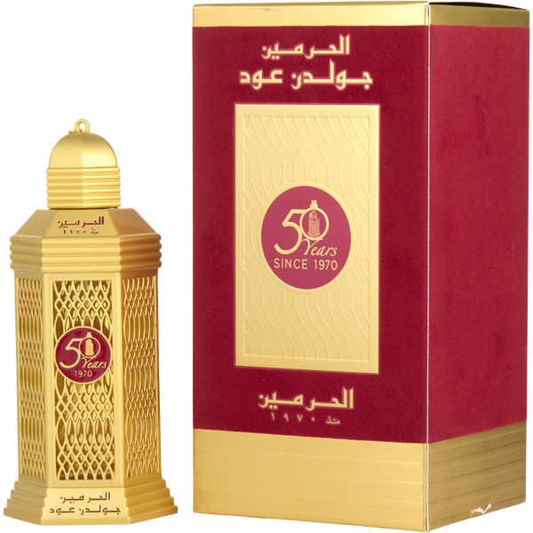 Al Haramain Golden Oud by Al Haramain, Eau De Parfum Spray 3.3 oz, image 1 of 2