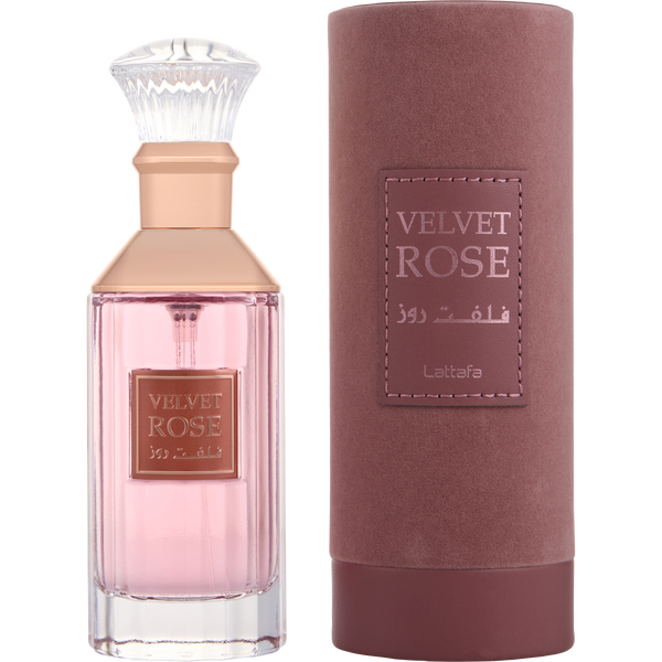 Lattafa Velvet Rose by Lattafa, Eau De Parfum Spray 3.4 oz, image 1 of 2