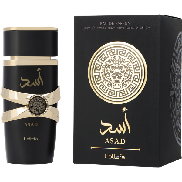 Lattafa Asad Eau De Parfum Spray 3.4 oz