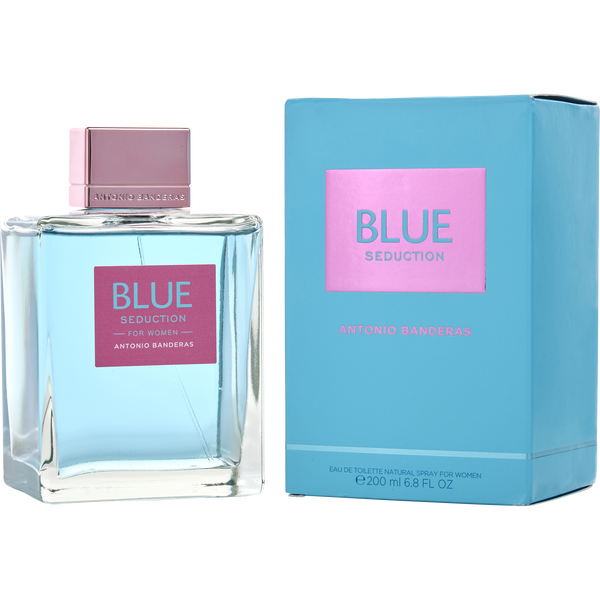 Blue Seduction Eau De Toilette Spray 6.8 oz (New Packaging)