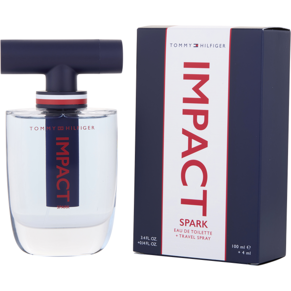 Tommy Hilfiger Impact Spark by Tommy Hilfiger, Eau De Toilette Spray 3.4 oz, image 1 of 2