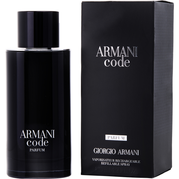 Armani Code Parfum Spray Refillable 4.2 oz