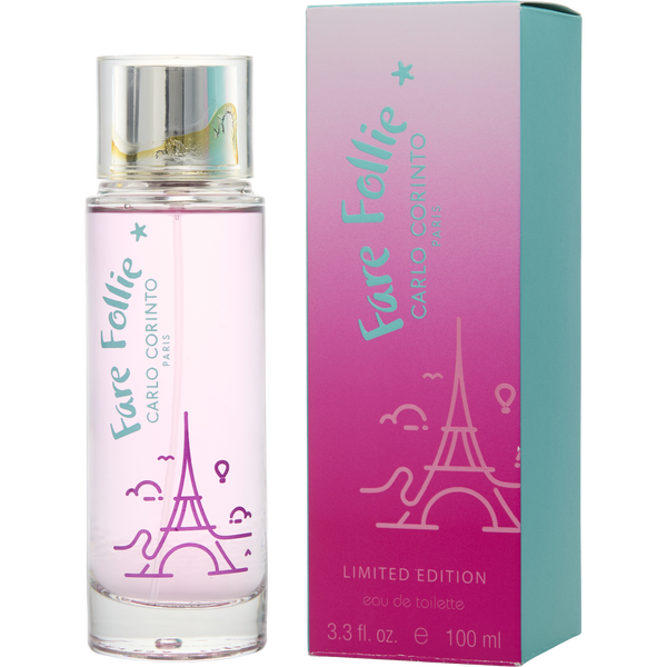 Fare Follie by Carlo Corinto, Limited Edition Eau De Toilette Spray 3.3 oz, image 1 of 2