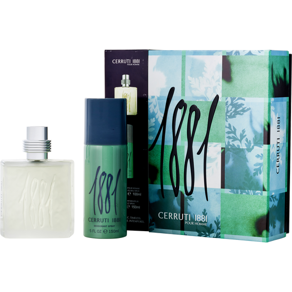 Cerruti 1881 by Nino Cerruti, Eau De Toilette Spray 3.3 oz & Deodorant Spray 5 oz