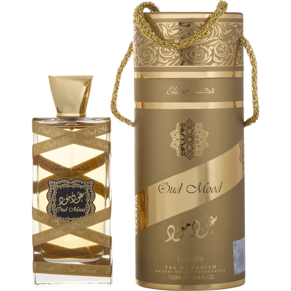 Lattafa Oud Mood Elixir Eau De Parfum Spray 3.4 oz